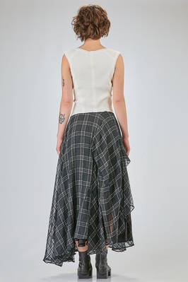 canottiera a bustier corta e asciutta in jersey pesante di cotone - MARC LE BIHAN 