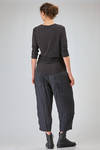 long and regular t-shirt of silk and cotton jersey - ALEKSANDR MANAMIS 