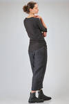 long and regular t-shirt of silk and cotton jersey - ALEKSANDR MANAMIS 