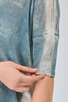 hip length knit, soft, in gauzed blended linen and polyamide knit - F CASHMERE 