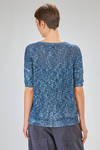 hip length knit, soft, blended linen and polyamide knit - F CASHMERE 