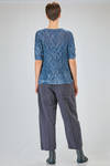 hip length knit, soft, blended linen and polyamide knit - F CASHMERE 
