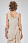 abito ‘sculpture’ sotto al ginocchio, sfiancato in jersey di cotone e spandex - MELITTA BAUMEISTER 