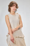 abito ‘sculpture’ sotto al ginocchio, sfiancato in jersey di cotone e spandex - MELITTA BAUMEISTER 
