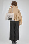 shopper bag, of printed cotton canvas - MELITTA BAUMEISTER 