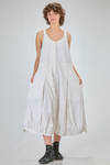 wide and flared salopette of washed cotton canvas - RUNDHOLZ DIP 