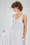 wide and flared salopette of washed cotton canvas - RUNDHOLZ DIP 