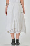 wide and flared salopette of washed cotton canvas - RUNDHOLZ DIP 