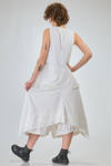 wide and flared salopette of washed cotton canvas - RUNDHOLZ DIP 