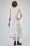 wide and flared salopette of washed cotton canvas - RUNDHOLZ DIP 