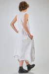 wide and flared salopette of washed cotton canvas - RUNDHOLZ DIP 