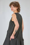 wide and flared salopette of washed cotton canvas - RUNDHOLZ DIP 