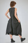 wide and flared salopette of washed cotton canvas - RUNDHOLZ DIP 