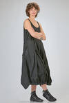 wide and flared salopette of washed cotton canvas - RUNDHOLZ DIP 